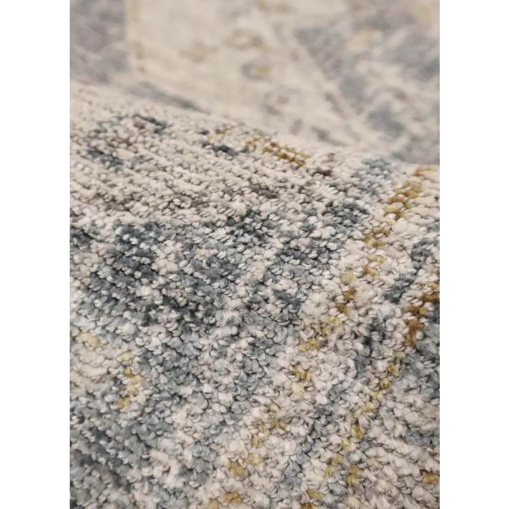 Traditional Medallion Vintage Rug with Cotton Fringe - Rugs