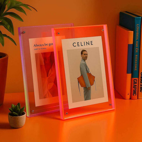 Transparent Acrylic Picture Frame