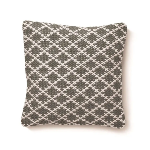 Trellis Design Woven Cushion - Home Accessories