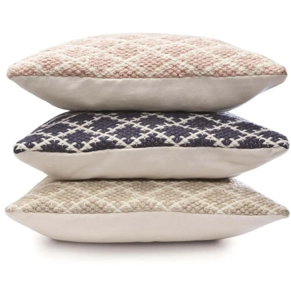 Trellis Design Woven Cushion - Home Accessories