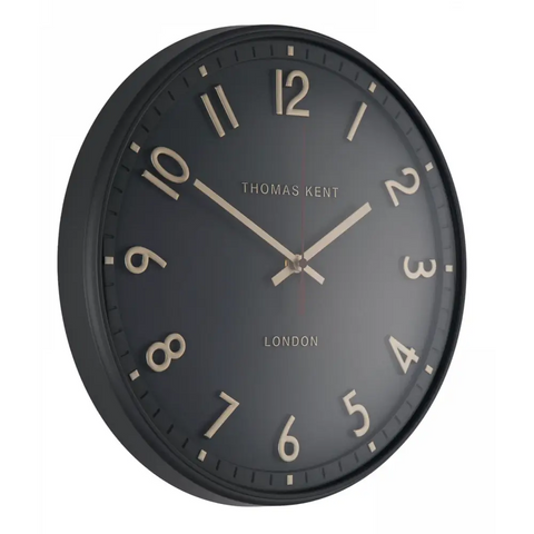 Tresco Round Wall Clock - grey - clock