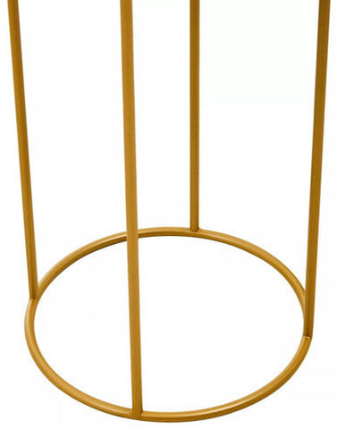 Trosa Large Black And Gold Floor Standing Planter