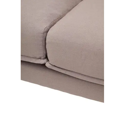 Troyes Grey Three Seat Left Chaise Sofa - Sofa