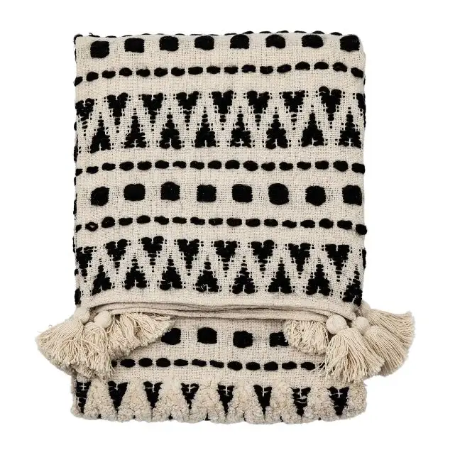 Tufted Aztec Throw 170cm x 130cm - throw