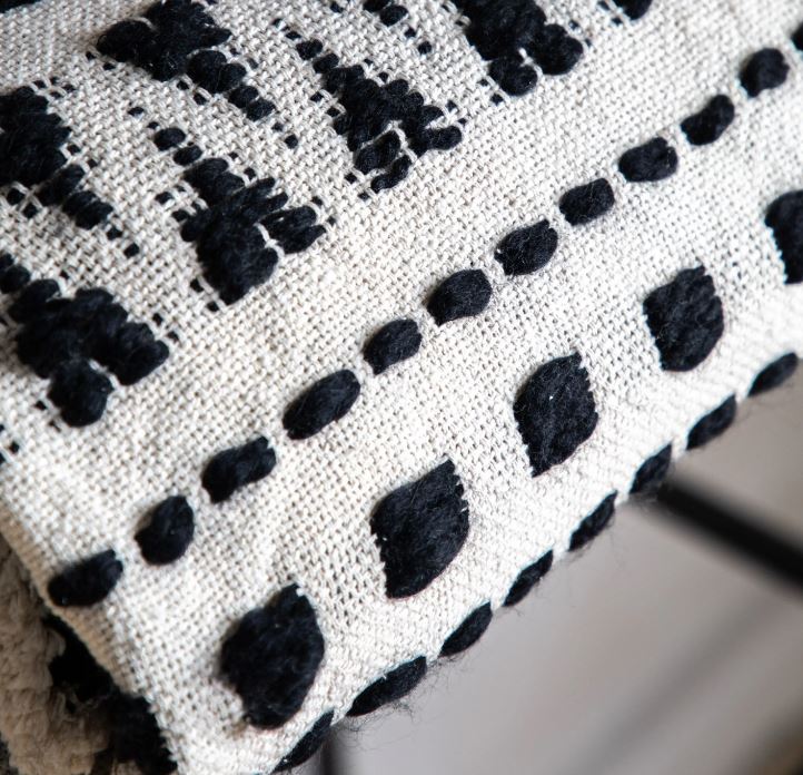 Tufted Aztec Throw 170cm x 130cm
