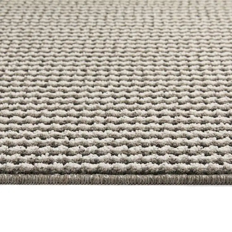 Twist Stripe Washable Mat and Runner Beige - Rugs