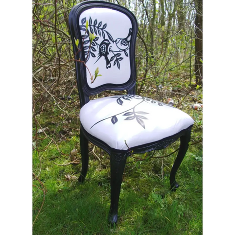 Two Birds Boudoir Chair - Black - Dining Chair