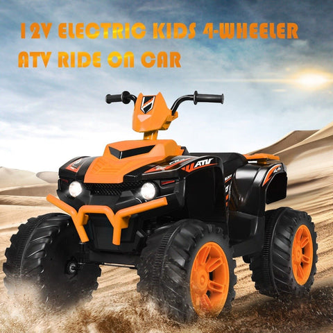 12v Electric Kids Ride On ATV / Quad Bike-Black