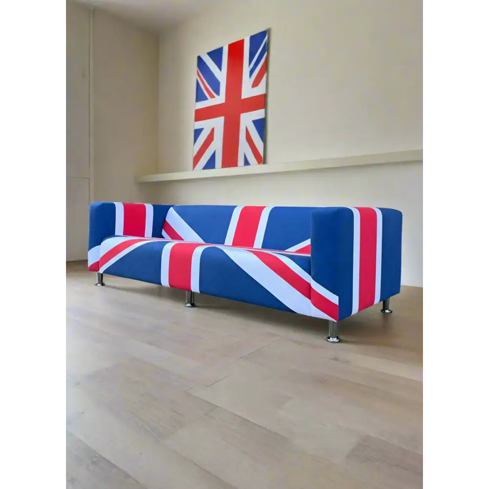 Union Jack Sofa - 4 Seater: Width 240cm - Sofa