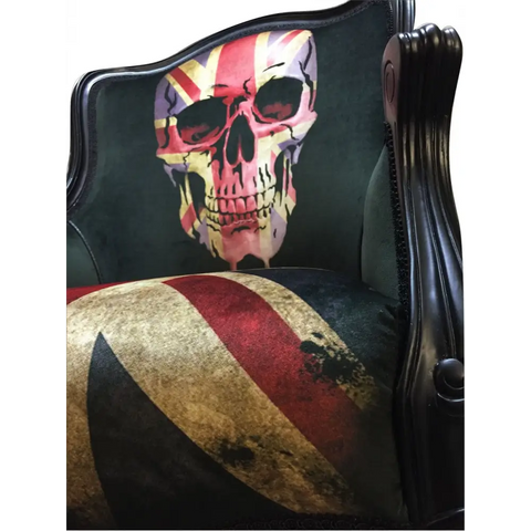 Union Skull Arm Chair by Dan Gold - Arm Chair