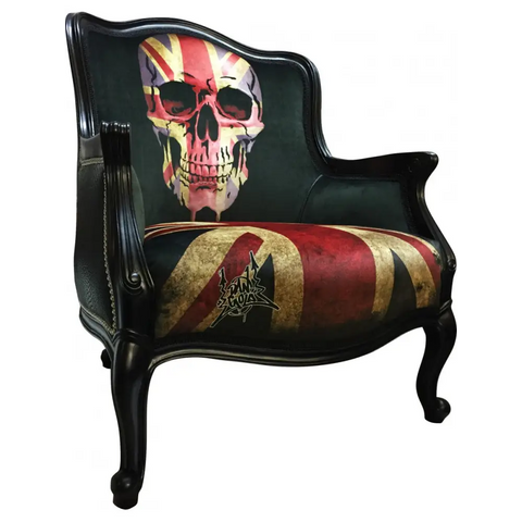 Union Skull Arm Chair by Dan Gold - Arm Chair