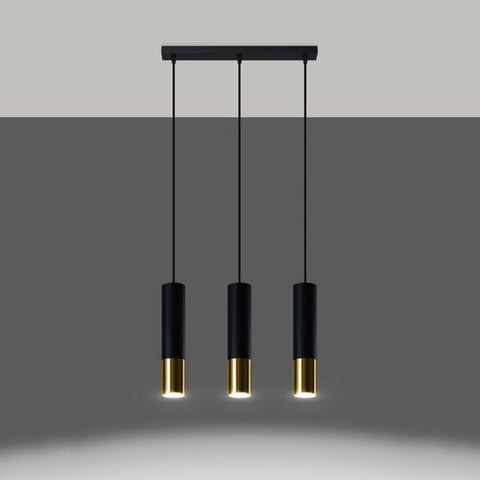 Pendant lamp steel Loopez modern Design GU10