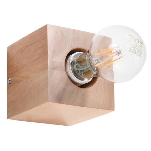 Wall lamp wood Ariz Scandinavian Design E27