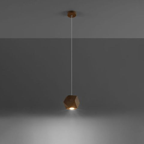 Pendant lamp wood Woody Scandinavian Design GU10
