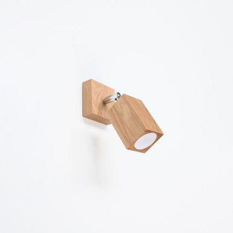Wall lamp wood Keke Scandinavian Design GU10