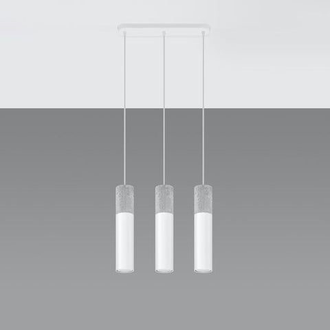 Pendant lamp Steel, concrete Borgio modern Design GU10