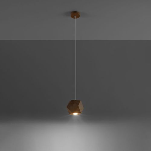 Pendant lamp wood Woody Scandinavian Design GU10