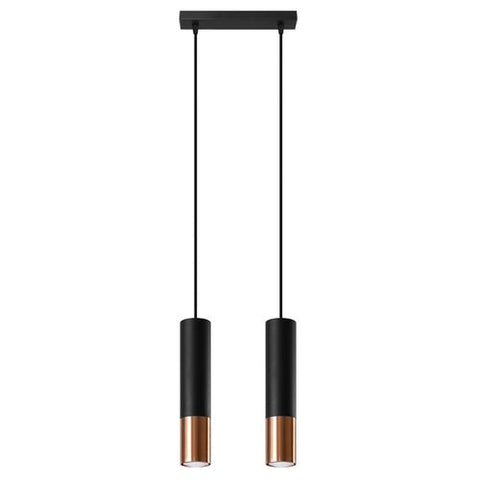 Pendant lamp steel Loopez modern Design GU10