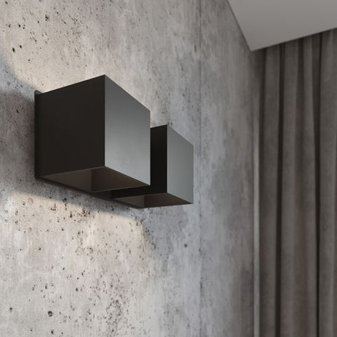 Wall lamp aluminum Quad modern Design G9