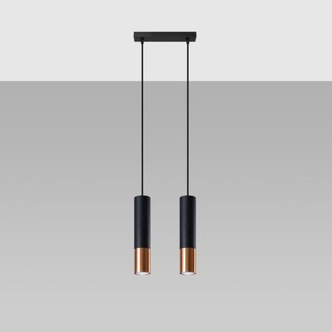 Pendant lamp steel Loopez modern Design GU10