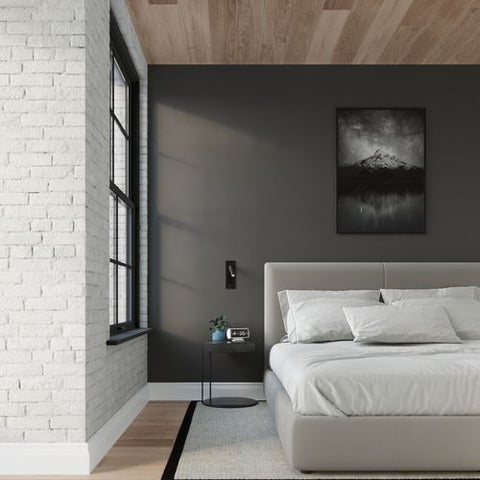 Wall lamp steel Enif modern Design G9