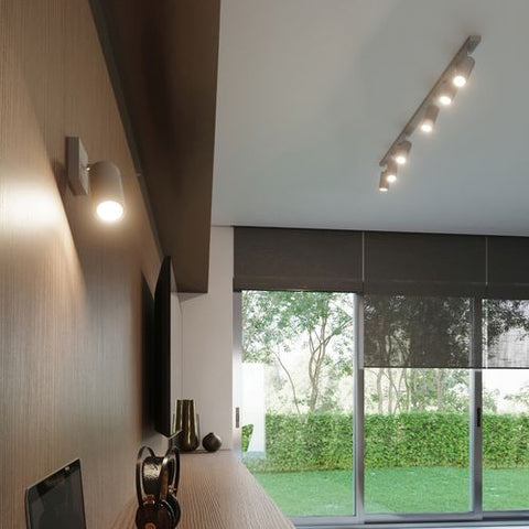 Wall lamp steel Ring modern Design GU10