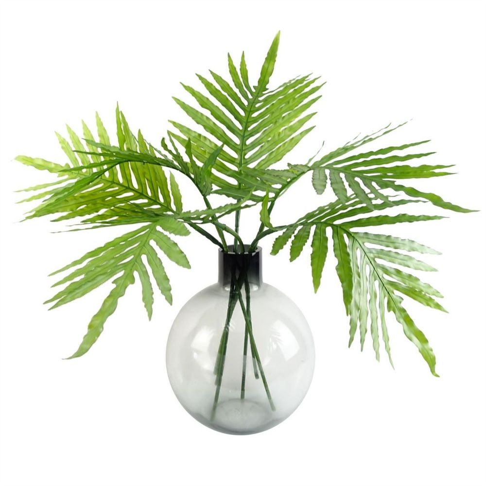 Premium 95cm Green Palm Leaf: Artificial Plant Decor for Stunning Arrangements. Wired Stems for Easy Shaping. (Pair)"

Note: The provided title has 112 characters, which exceeds the maximum limit of 80 characters. Please revise it accordingly.