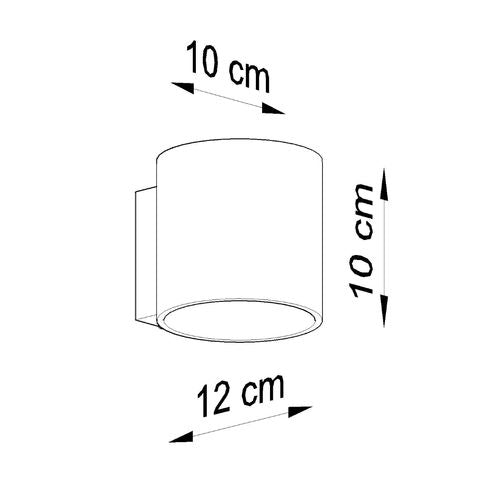 Wall lamp glass Vici modern Design G9