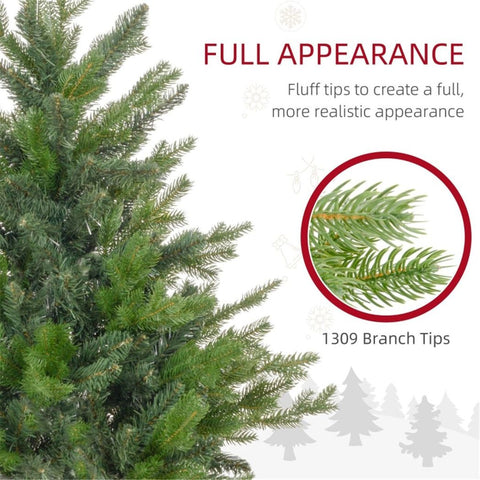 5 Ft Christmas tree | Artificial with Authentic look | Green