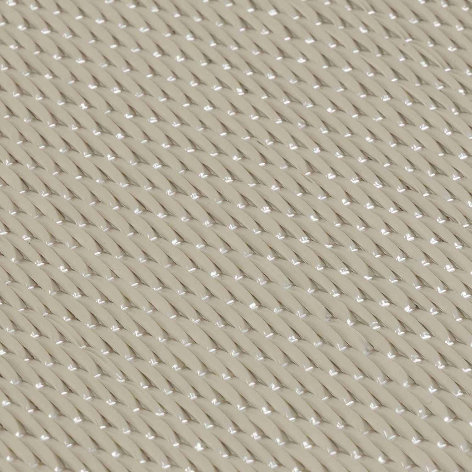 Beige woven urban outdoor rug with tight diagonal ribbed texture perfect for outdoor rug beige settings