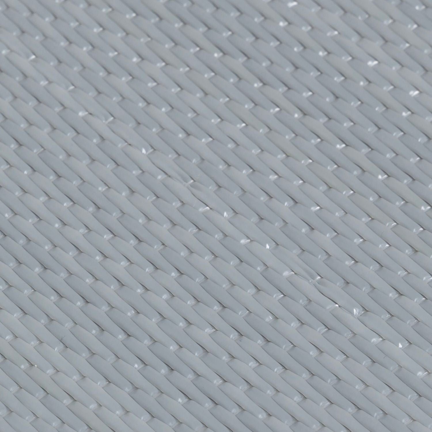 Light gray woven urban outdoor rug with diagonal ribbed texture perfect for outdoor rug grey spaces