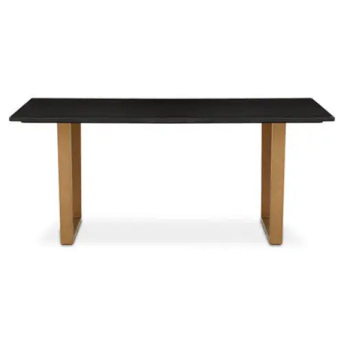 Varana Black Marble Top Rectangular Dining Table