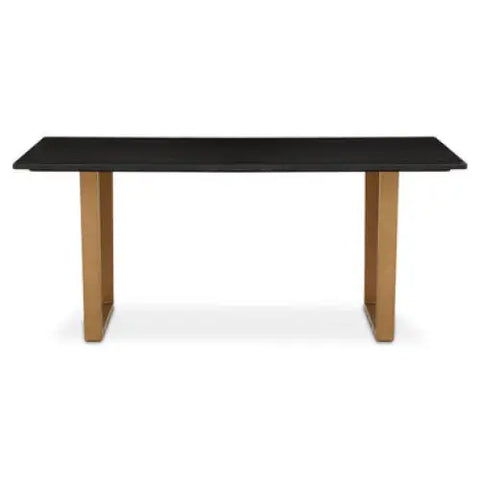 Varana Black Marble Top Rectangular Dining Table