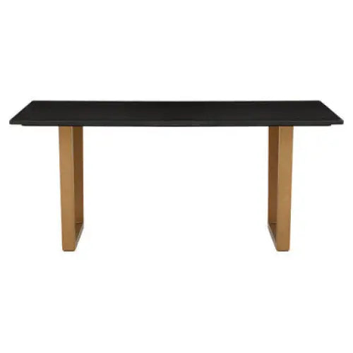 Varana Black Marble Top Rectangular Dining Table