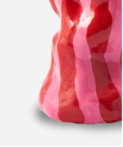 Valentine’s Candy Stripe Vase