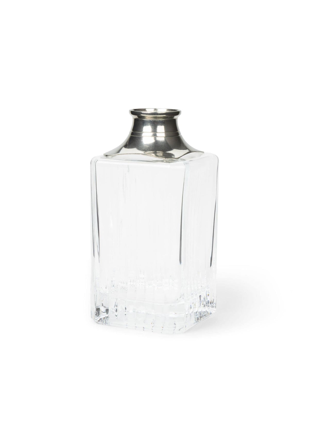 Silver Crest Crystal Decanter