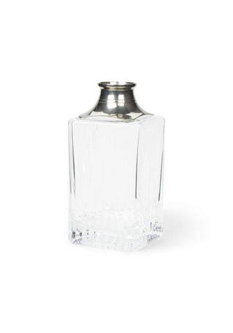 Silver Crest Crystal Decanter