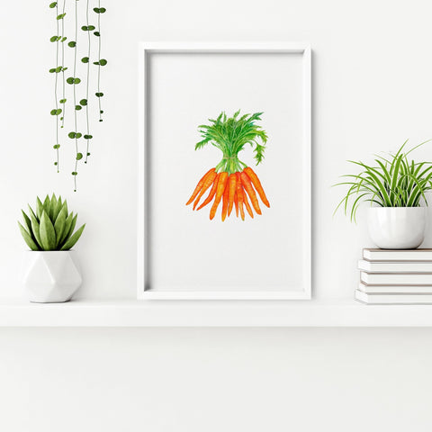 Artwork for the kitchen | Set of 3 framed wall art