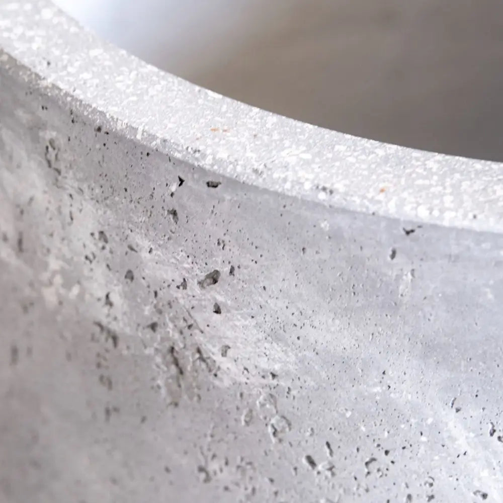 Vessara | Onyx Dusk – 55cm Extra Large Concrete Vase Planter – 32L Tall Plant Pot - Pots & Plants