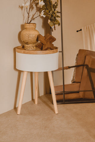 Viborg Storage Side Table