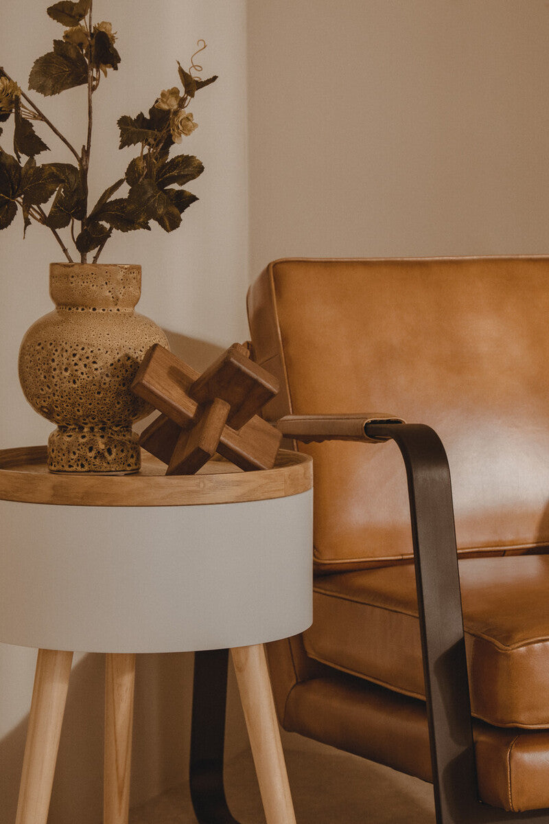 Viborg Storage Side Table
