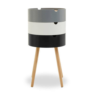 Viborg Three Tier Storage Side Table
