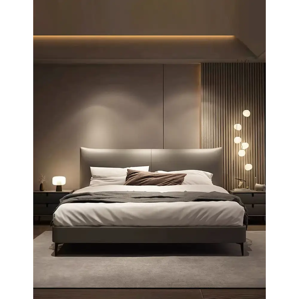 Viktor Floating Bed King Size Super King Size Bed - Bed frame