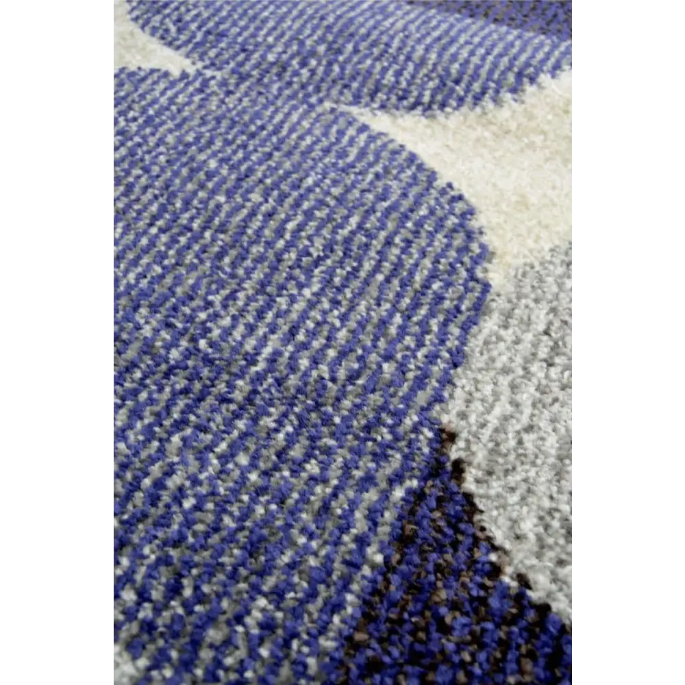 Villa Blue Abstract Rug - Rugs