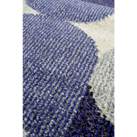 Villa Blue Abstract Rug - Rugs