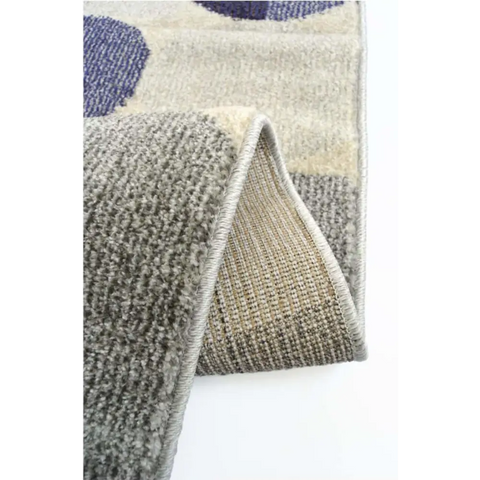 Villa Blue Abstract Rug - Rugs