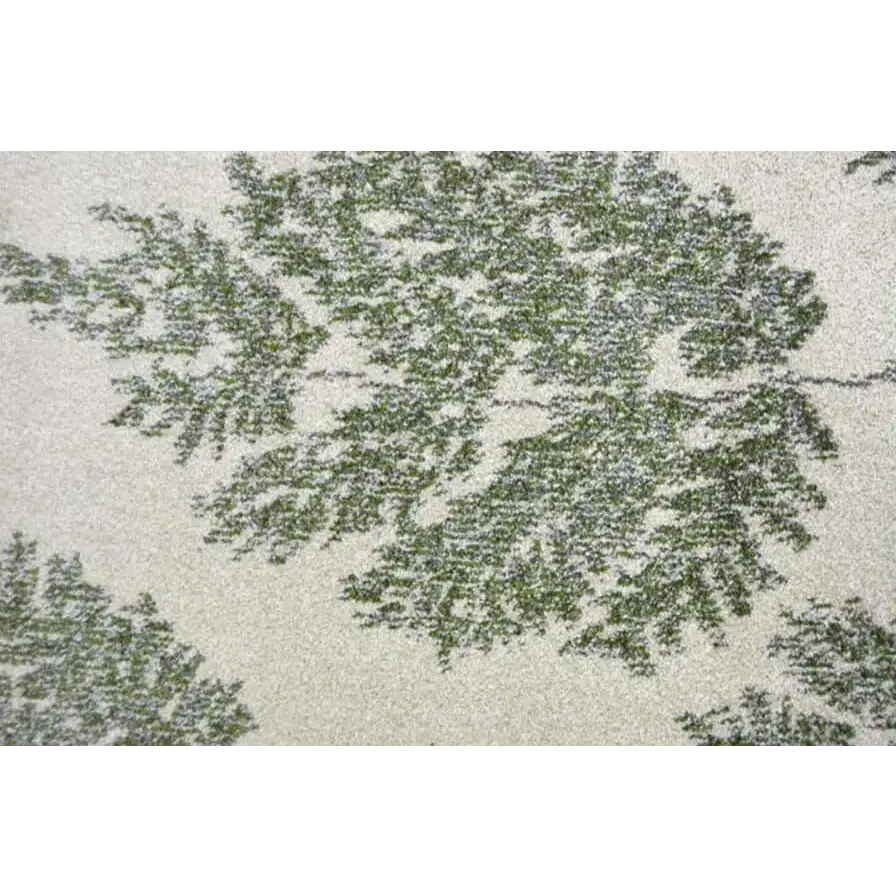 Villa Green Floral Rug - Rugs