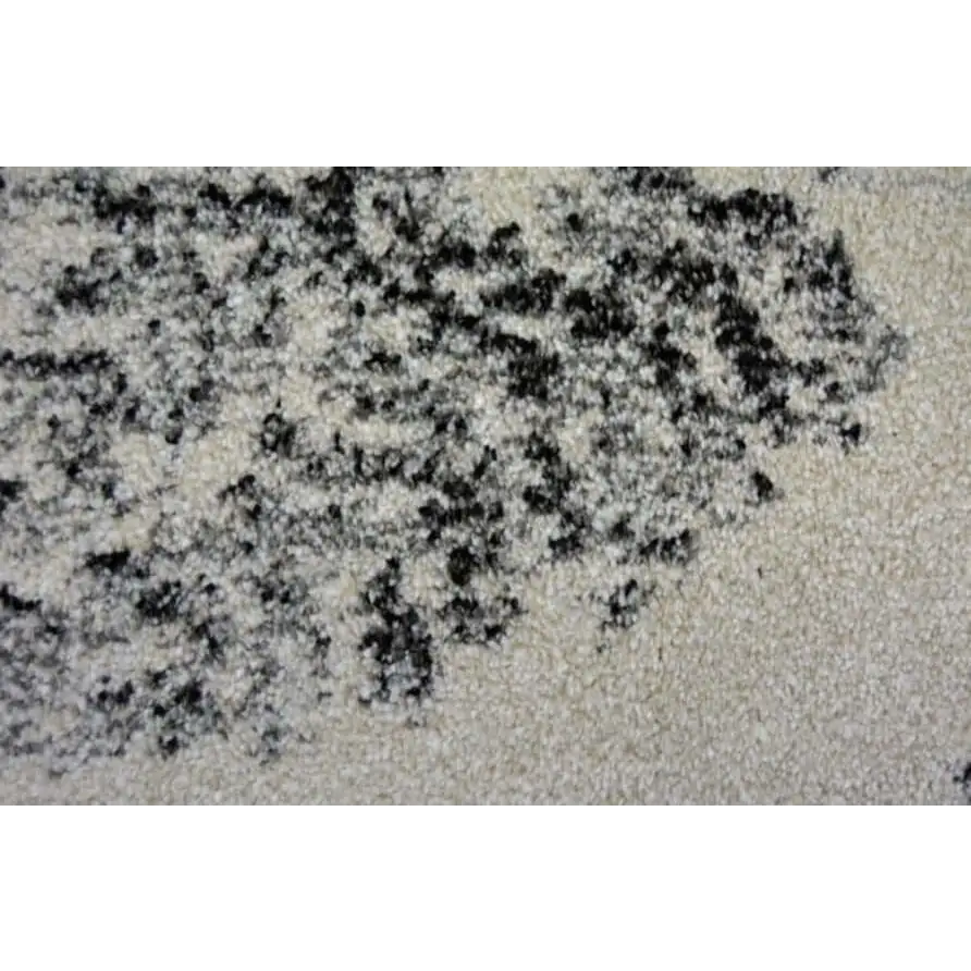 Villa Grey Floral Rug - Rugs