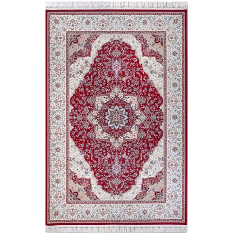 Villeroy & Boch 1870 Short Pile Rug Etienne - 128X190 cm / Red - Rugs