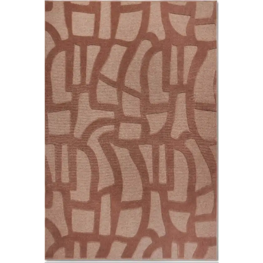 Villeroy & Boch 1879 Short Pile Rug Therese - 160X230 cm / Red - Rugs